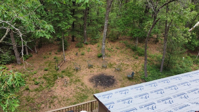 1116 Fawn Dr, Grand Marsh, WI 53936 - view of yard
