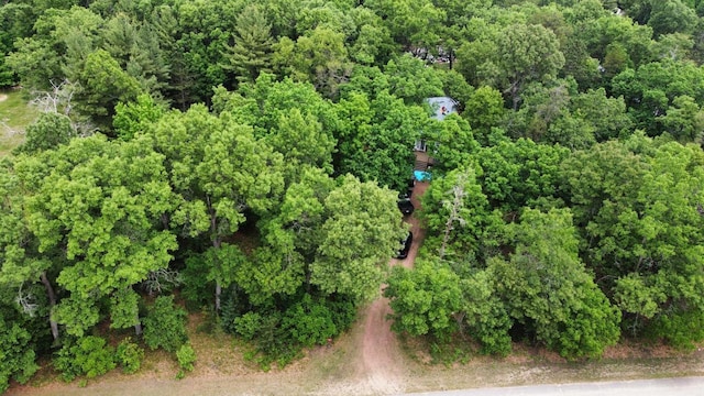 1116 Fawn Dr, Grand Marsh, WI 53936 - view of property location featuring a heavily wooded area