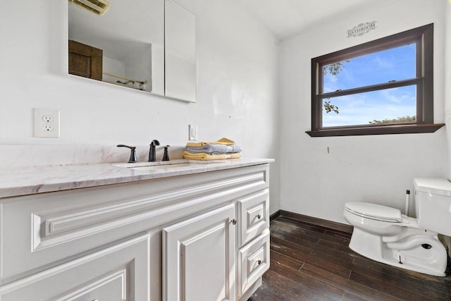1708 Shoop St, Racine, WI 53404 - bathroom with vanity and wood finished floors