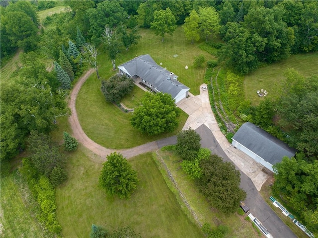 5342 W County Highway F, Trego, WI 54888 - aerial overview of property's location