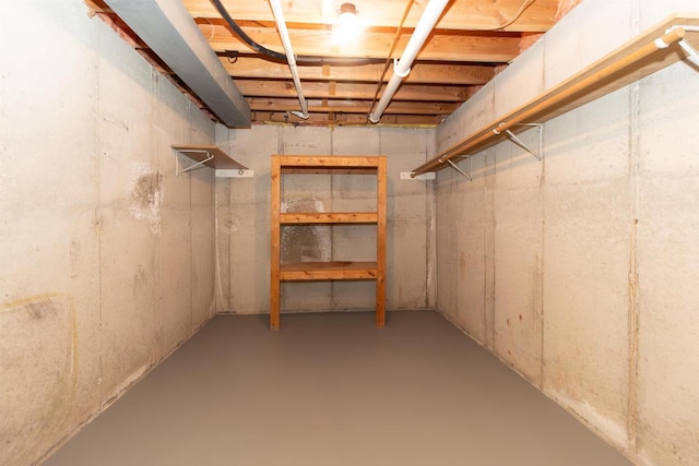 N2559 Pleasant View Ln, Waupaca, WI 54981 - view of unfinished below grade area