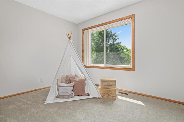 3203 Canterbury Cir, Saint Paul, MN 55125 - recreation room featuring carpet and baseboards
