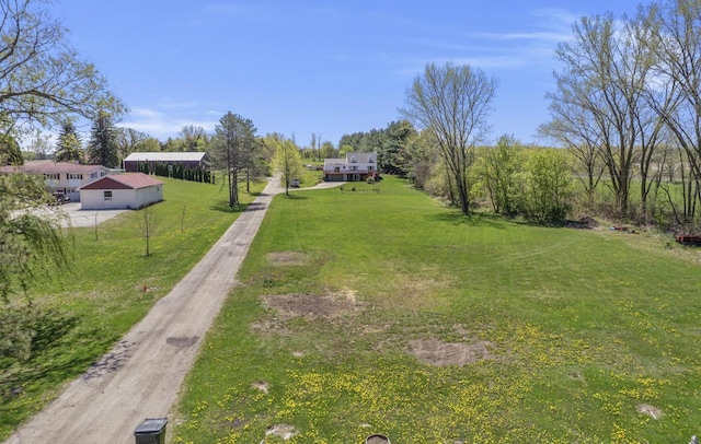 W6815 N Walworth Rd, Walworth, WI 53184 - view of yard featuring dirt driveway