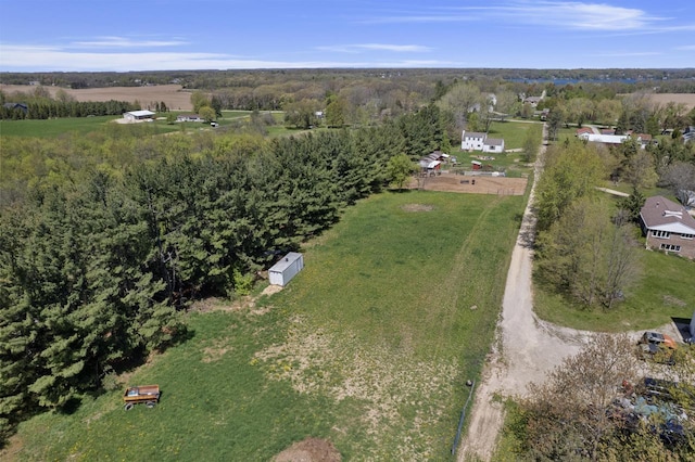 W6815 N Walworth Rd, Walworth, WI 53184 - aerial overview of property's location