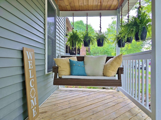 1716 Oak St, Stevens Point, WI 54481 - view of wooden terrace