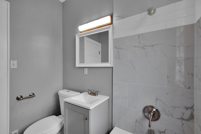 2863 N 38th St, Milwaukee, WI 53210 - bathroom featuring vanity and a shower