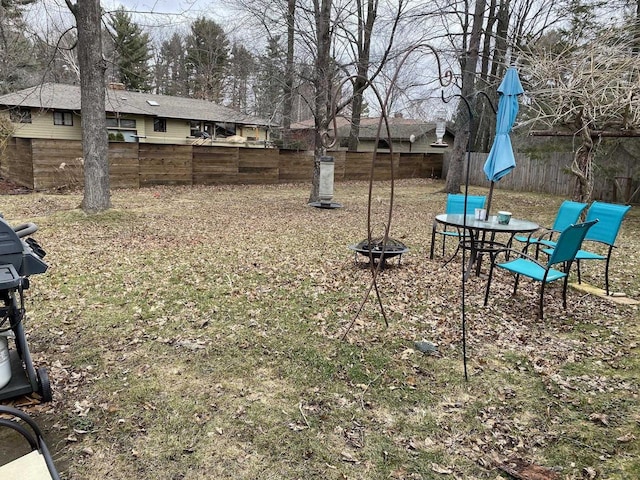 3151 Reddin Rd, Wisconsin Rapids, WI 54495 - view of fenced backyard