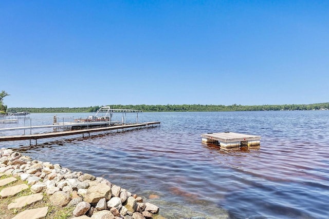 11975 E Anderson Lake Dr, Suring, WI 54174 - dock area with a water view
