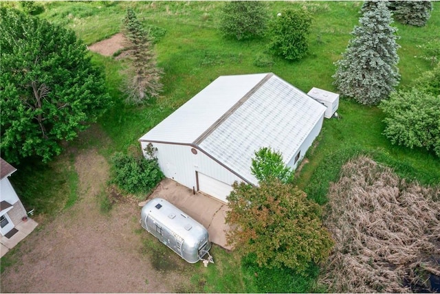 1231 135th St, Amery, WI 54005 - aerial view of property and surrounding area