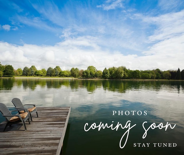 N3342 Hickory Rd, Lake Geneva, WI 53147 - dock featuring a water view