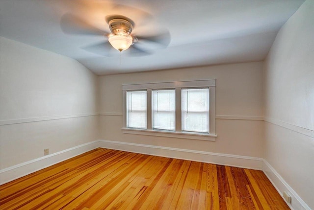 31 Elm St, Fort Atkinson, WI 53538 - unfurnished room with hardwood / wood-style floors and ceiling fan