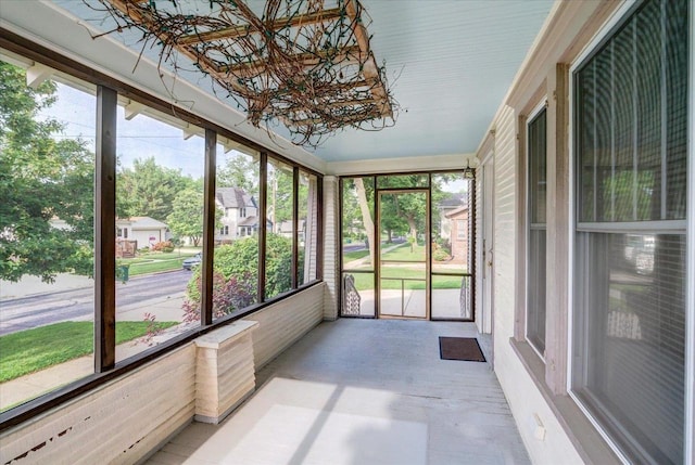 31 Elm St, Fort Atkinson, WI 53538 - view of unfurnished sunroom