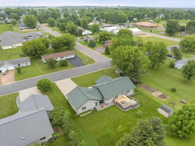 201 N 6th St, Colby, WI 54421 - aerial perspective of suburban area