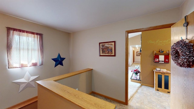 201 N 6th St, Colby, WI 54421 - corridor featuring an upstairs landing and baseboards