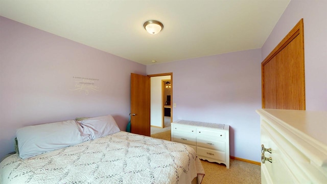 201 N 6th St, Colby, WI 54421 - bedroom with light carpet and baseboards