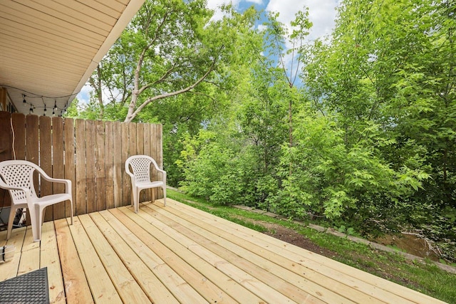 W166N9162 Grand Ave Unit 2, Menomonee Falls, WI 53051 - view of wooden deck