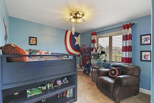 329 S Stone Ridge Dr, Lake Geneva, WI 53147 - carpeted bedroom with baseboards