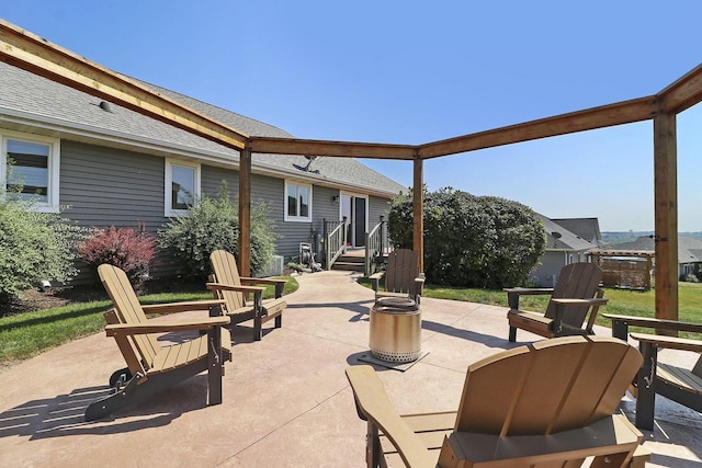 329 S Stone Ridge Dr, Lake Geneva, WI 53147 - view of patio / terrace