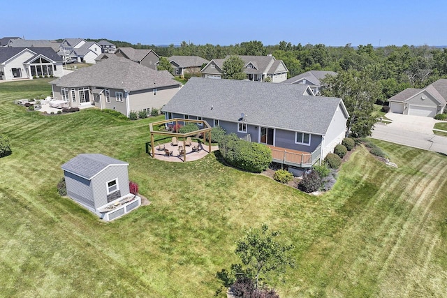 329 S Stone Ridge Dr, Lake Geneva, WI 53147 - aerial perspective of suburban area