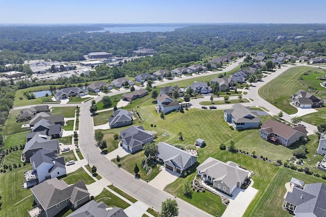 329 S Stone Ridge Dr, Lake Geneva, WI 53147 - view of property location featuring nearby suburban area and a large body of water