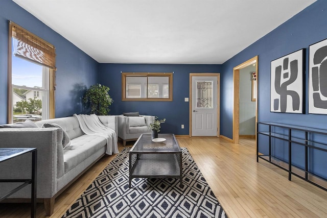 914 W 5th Ave, Oshkosh, WI 54902 - living area with wood finished floors and baseboards