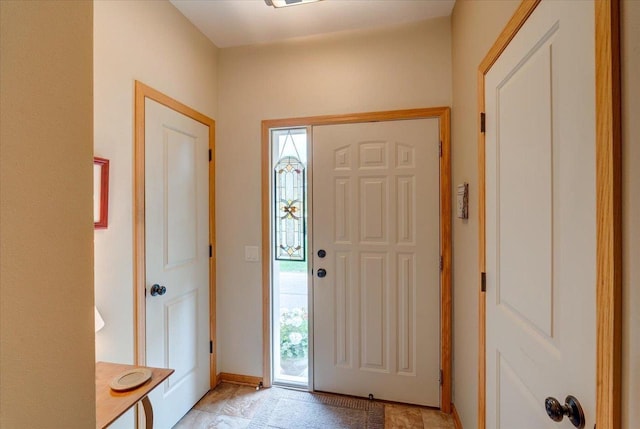 14 Wood Brook Way, Fitchburg, WI 53711 - entryway with baseboards