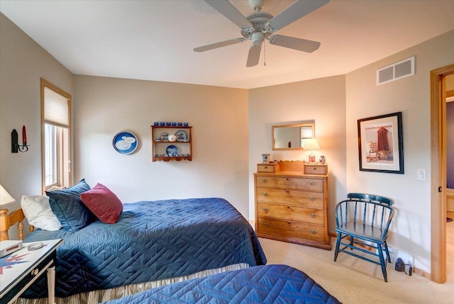 14 Wood Brook Way, Fitchburg, WI 53711 - bedroom featuring carpet floors and ceiling fan