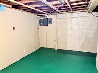 1710 N 25th St, Sheboygan, WI 53081 - view of unfinished below grade area