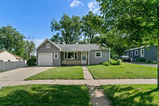 226 Winnebago Ave, Portage, WI 53901 - ranch-style house featuring a garage and driveway