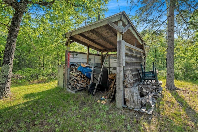 N11134 Nelson Rd, Athelstane, WI 54104 - view of outdoor structure