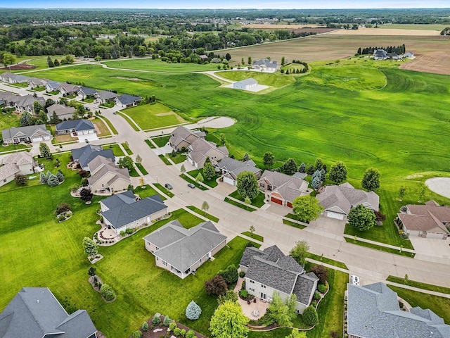 6600 N Kurey Dr, Appleton, WI 54913 - aerial perspective of suburban area with a golf course