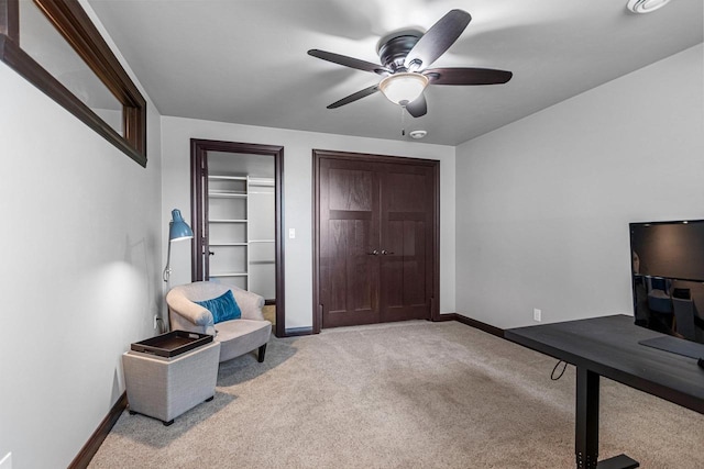 6600 N Kurey Dr, Appleton, WI 54913 - unfurnished room featuring carpet and a ceiling fan