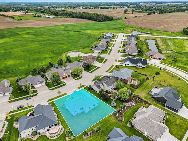 6600 N Kurey Dr, Appleton, WI 54913 - aerial view of residential area with a local golf course