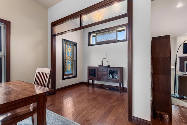 6600 N Kurey Dr, Appleton, WI 54913 - dining space with hardwood / wood-style flooring