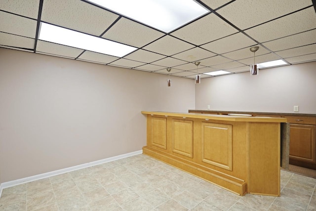 8074 48th Ave, Kenosha, WI 53142 - indoor bar featuring a drop ceiling