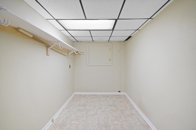 8074 48th Ave, Kenosha, WI 53142 - walk in closet with a paneled ceiling