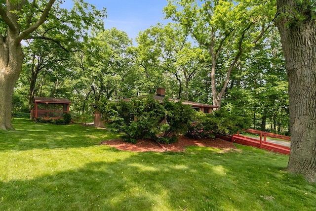 3716 County Rd Unit B, Mcfarland, WI 53558 - view of grassy yard