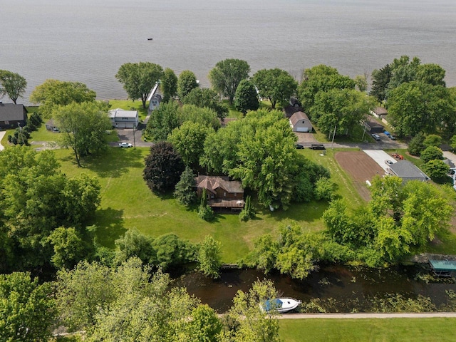 8950 Pine Ln, Fremont, WI 54940 - aerial view of a nearby body of water