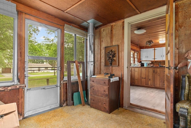 8950 Pine Ln, Fremont, WI 54940 - view of sunroom