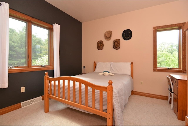 6200 County Road Tt, Marshall, WI 53559 - bedroom with light colored carpet and multiple windows