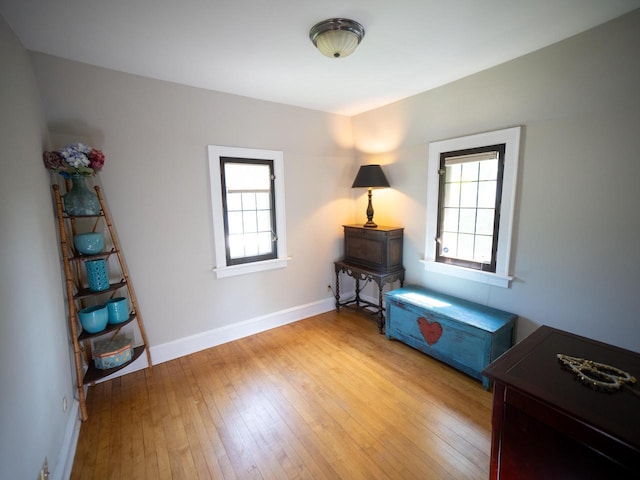 2544 N 91st St, Wauwatosa, WI 53226 - misc room with plenty of natural light and light wood-style floors