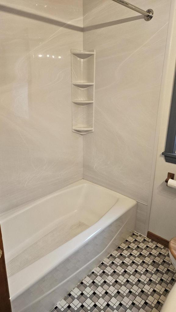 1518 Lathrop Ave, Racine, WI 53405 - full bath with bathing tub / shower combination and toilet