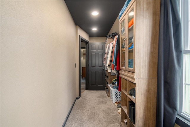 158 S State St, Berlin, WI 54923 - walk in closet featuring light colored carpet