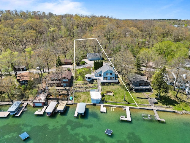 W5374 Westshore Dr, Elkhorn, WI 53121 - aerial view of a nearby body of water