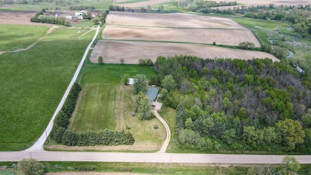774 Enloe Rd, Rewey, WI 53580 - aerial overview of property's location featuring rural landscape