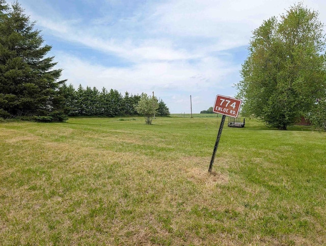 774 Enloe Rd, Rewey, WI 53580 - view of green lawn