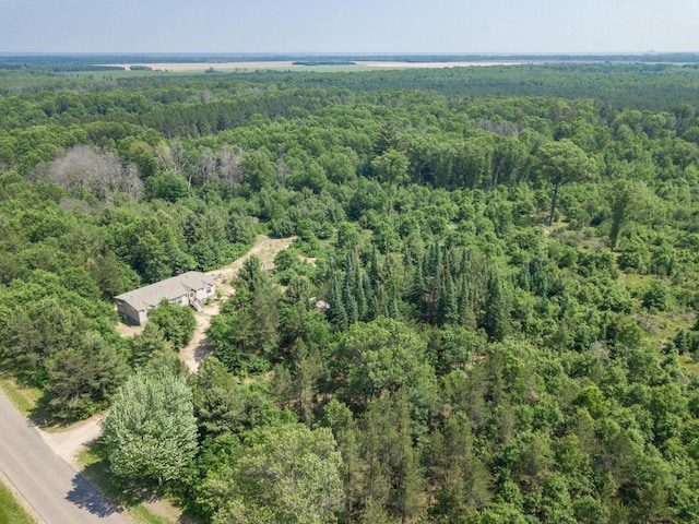 W5671 8th St, Necedah, WI 54646 - drone / aerial view of a forest