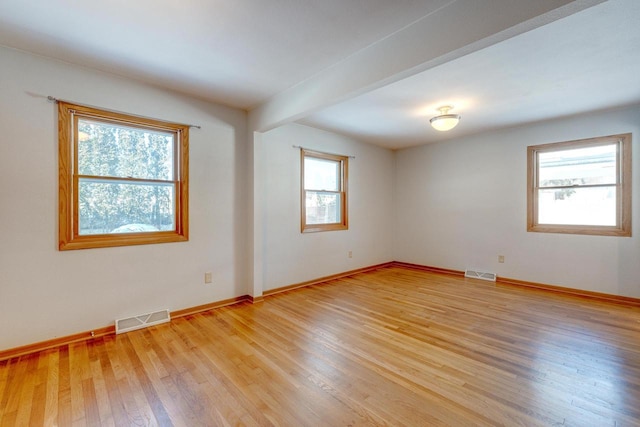 6592 Whalen Rd, Verona, WI 53593 - spare room with light wood-style flooring and baseboards