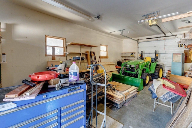 6592 Whalen Rd, Verona, WI 53593 - garage with a garage door opener