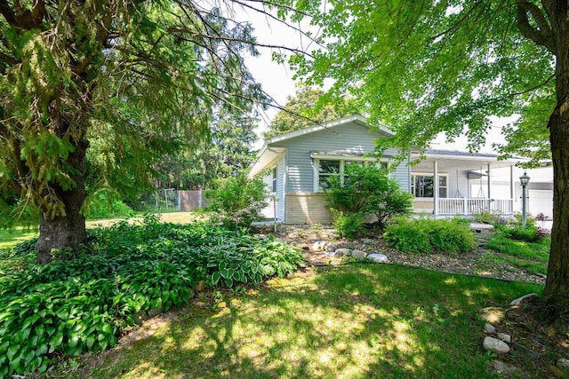 6592 Whalen Rd, Verona, WI 53593 - back of property with brick siding